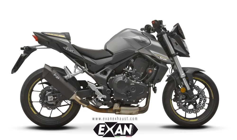 Exan-Exhaust-honda-cb750-hornet-x-black-ovale-inox-nero