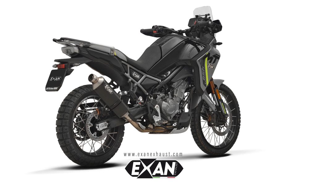 Exan-Exhaust-cf-moto-mt-450-x-rally-carbonio-lateral