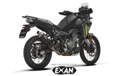 Exan-Exhaust-cf-moto-mt-450-x-rally-inox-nero-lateral