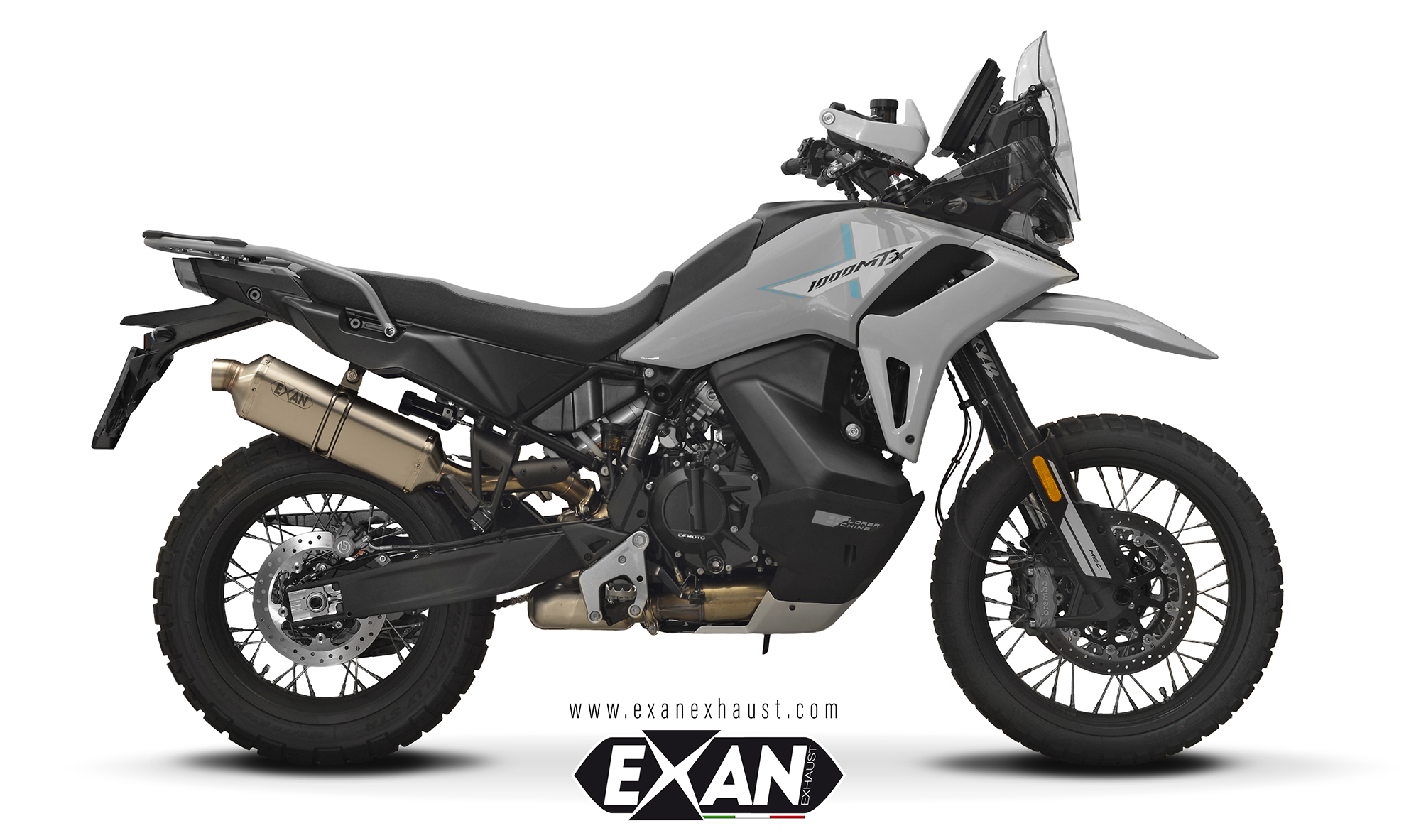 Exhaust CONIC X-BLACK - Z800e - Exan Exhaust